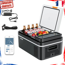 Réfrigérateur Portable 20L Compresseur Électrique 12-24V & 110-240V Camping Auto
