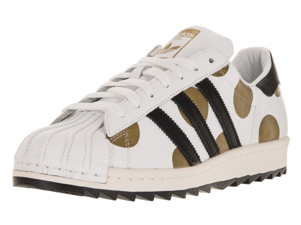 Size 12 - Jeremy Scott x adidas Superstar 80s Ripple Metallic Gold Polka  Dots for sale online | eBay