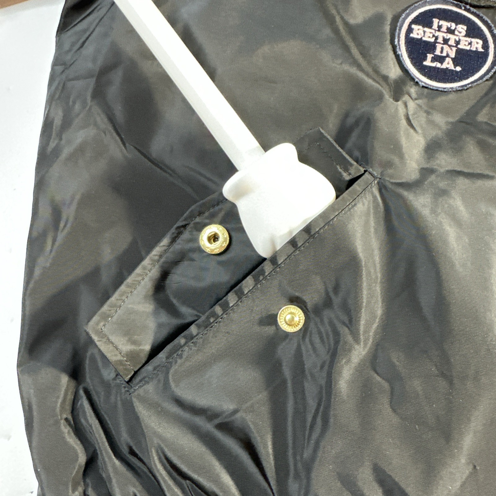 EXPRESS PATCH OVERSIZED BOMBER JACKET RETRO STYLE… - image 13