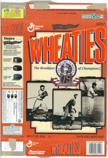 Vintage 1996 NEGRO LEAGUE 75TH ANNIVERSARY COMMEMORATIVE WHEATIES BOX