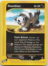 Houndour 87/147 Common Aquapolis Pokemon NM