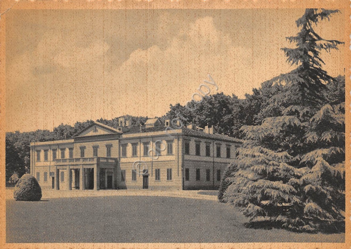 Cartolina Pisa Real Tenuta San Rossore Palazzina Reale Cascine Vecchie