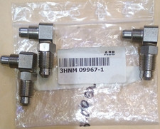 ABB 3HNM 09967-1 Right Angle Threaded Fitting/Adapter Fittings Adapters