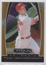 2019 Panini Chronicles Titan Neon Orange Prizm /17 Paul Goldschmidt #20 o7m