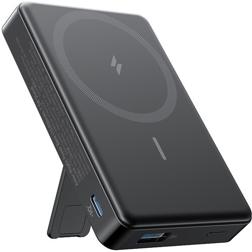 Anker MagGo Magnetic Power Bank with Kickstand 10000mAh 7.5w - Black