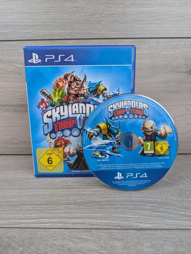 Skylanders Trap Team Game Only Sony PlayStation 4 PS4 Mint Disc German Cover