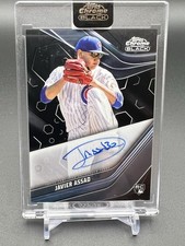 2023 Topps Chrome Black Rookie Autograph Javier Assad #CBA-JA Chicago Cubs