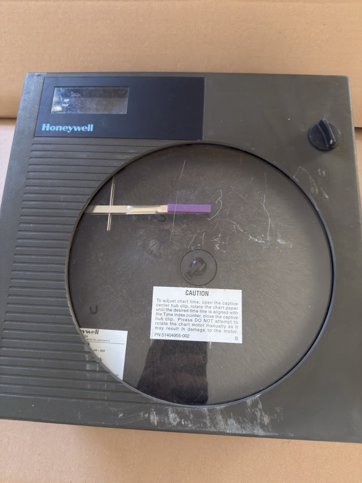 HONEYWELL DR4312-0000-G0100-0000-0000-U0-000 Chart Recorder