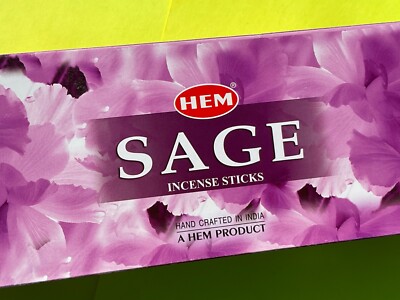 HEM Incense Sticks.  120ct box SAGE