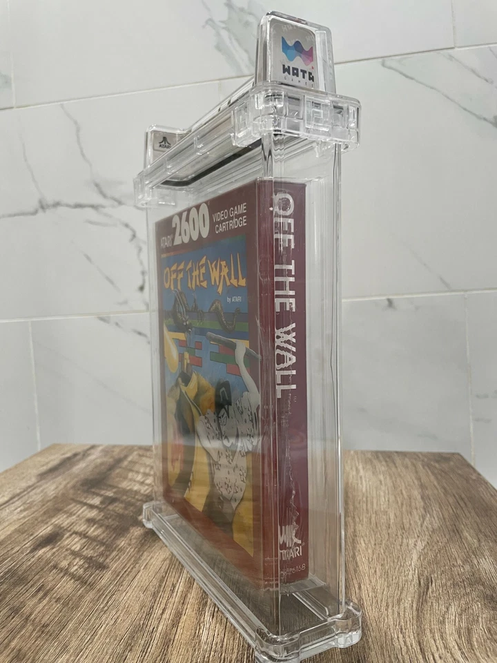 Unopened Off The Wall Atari 2600 Sealed Video Game! Wata Graded 6.0 Seal A 1989 - Image 4 of 4