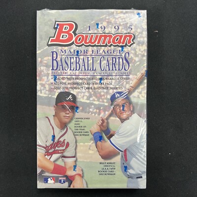 1995 Bowman Hobby Box Vladimir Guerrero/Andruw Jones/Rolen RC//Derek Jeter Gold?