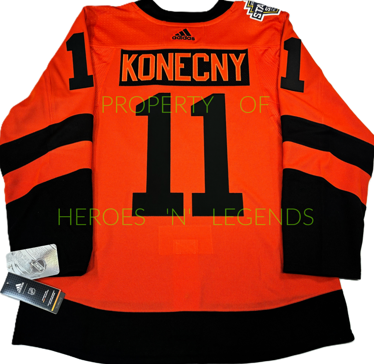 NWT-PRO-46 TRAVIS KONECNY PHILADELPHIA FLYERS 2019 STADIUM SERIES