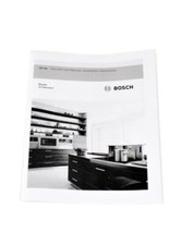 NEW OEM Genuine Bosch Instruction Manual for ...