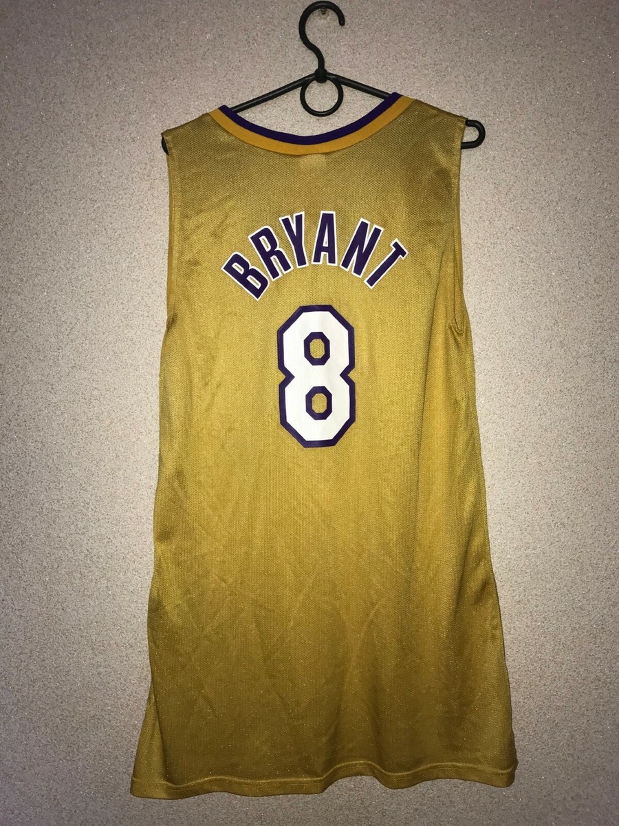 希少未使用！Majestic Lakers Kobe Bryant NBA 8番 Kobe Bryant LA LAKERS AUTHENTIC MAJESTIC NBA SEWN STITCHED