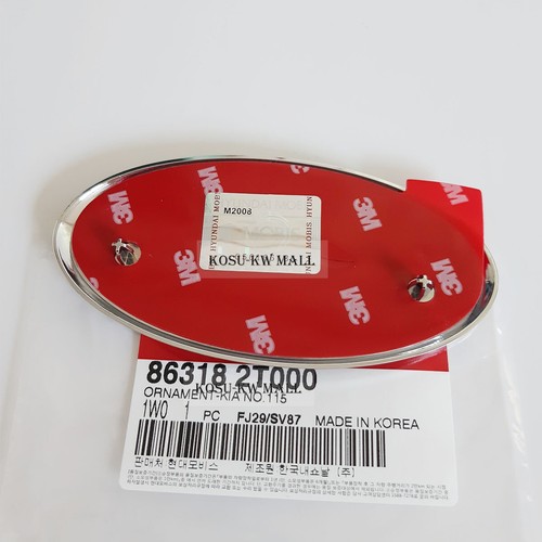OEM Genuine 'KIA' Front emblem 863182T000 for 2011-2015 KIA Optima - Imagen 2 de 2