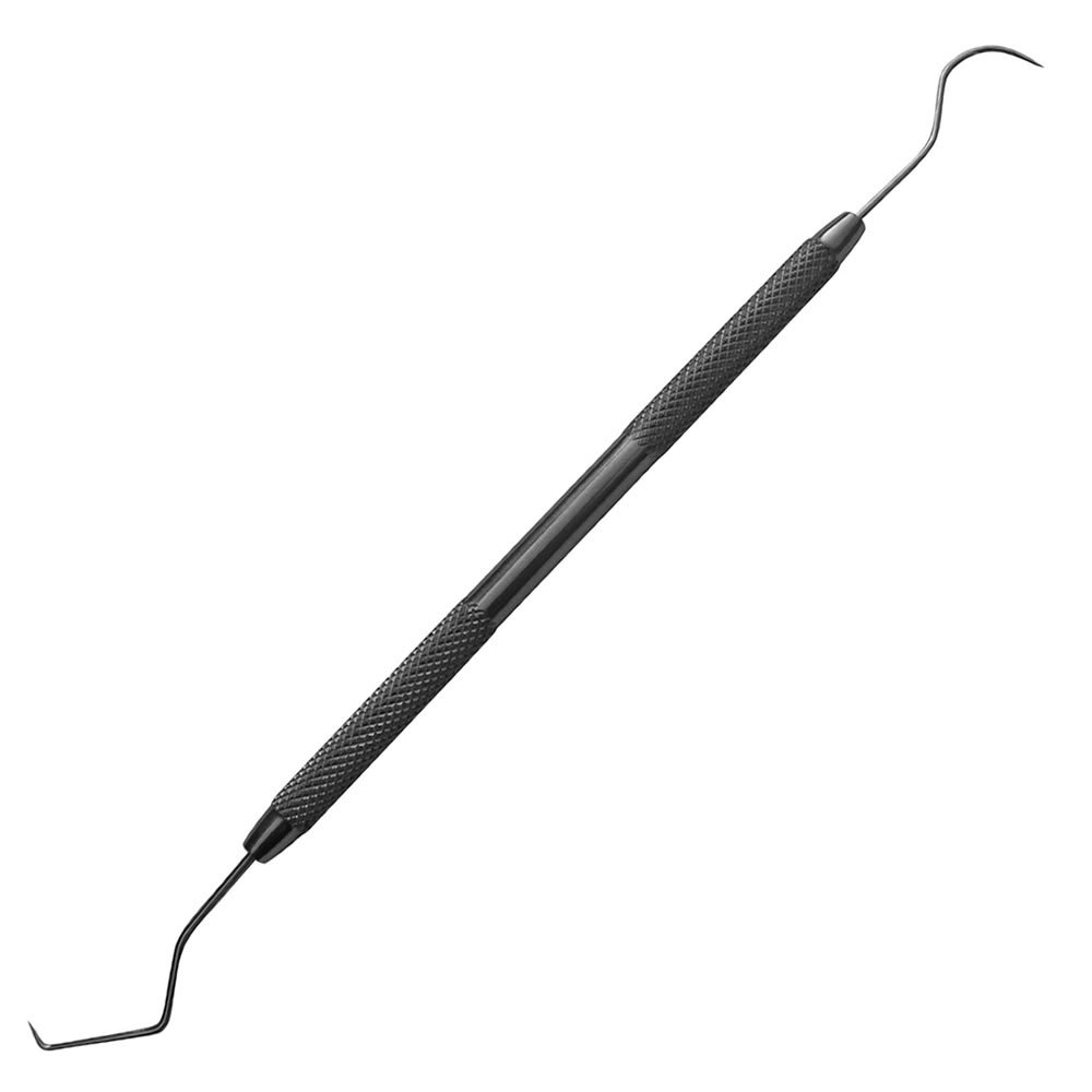 DENTAL INSTRUMENTS HYGIENE EXPLORER PROBE DOUBLE END STAINLESS STEEL