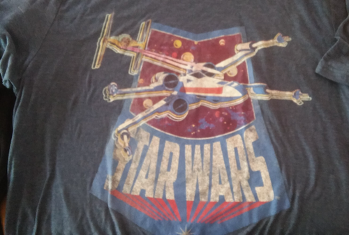 Camiseta de Star Wars manga corta gris claro para hombre - MoviesShop