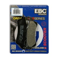 EBC VorderbremsbeläGe Organic Kevlar FüR Malaguti Madison 250 1999-2002