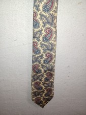 Corbata de seda Christian Dior Designer para hombre tela importada EE. UU. 56" L