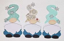 Chill'n Gnomies Set. Scrapbook, Card Making Paper Piecing