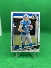 SAM LAPORTA 2023 DONRUSS FOOTBALL RATED ROOKIE LIONS BASE RC Q2203