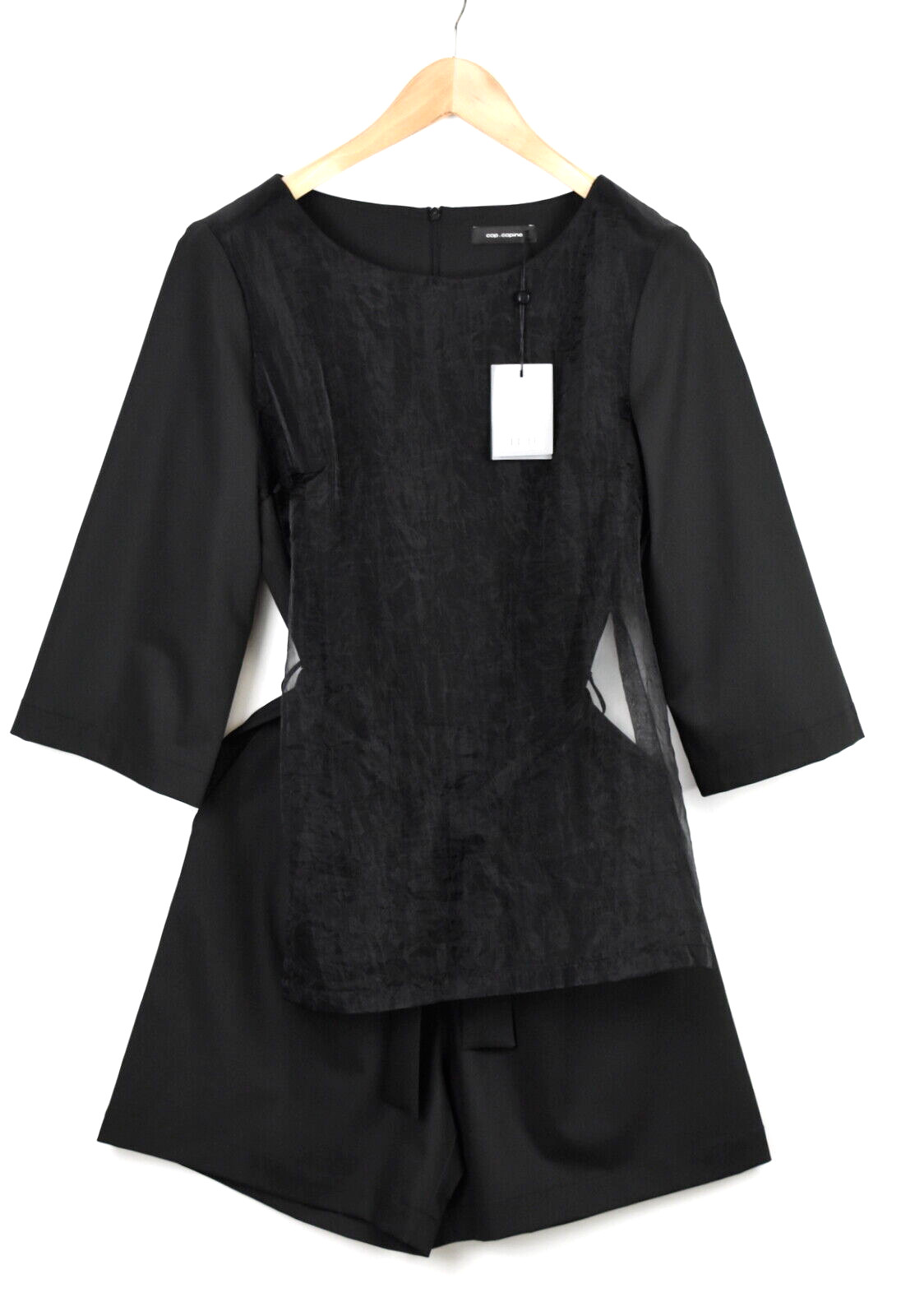 Cop Copine Envie Mono Mujer (Eu) 42 3/4 Manga Malla Capa Formal Shorts