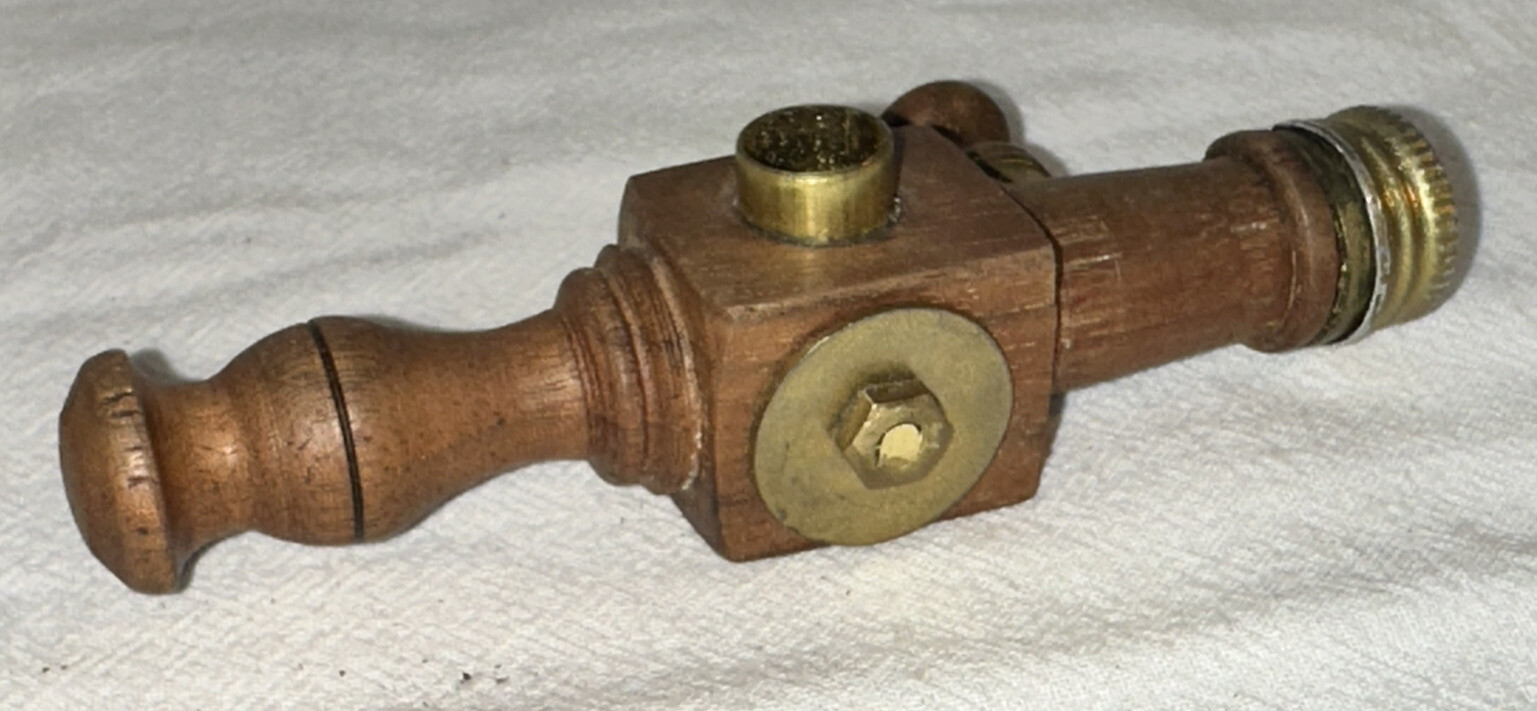 ANTIQUE MINIATURE FOLK ART CHAMPION NUTMEG GRATER KITCHEN TOOL GADGET