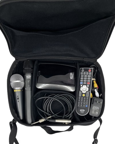 WOW Premium Videoke Mabuhay TKM-360P & 2 Microphones Karaoke For Parts Or Repair