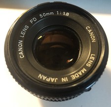 Canon FD f/1.8 Camera Lenses 50mm Focal for sale | eBay Canon FD f/1.8 Camera Lenses 50mm Focal for sale | eBay