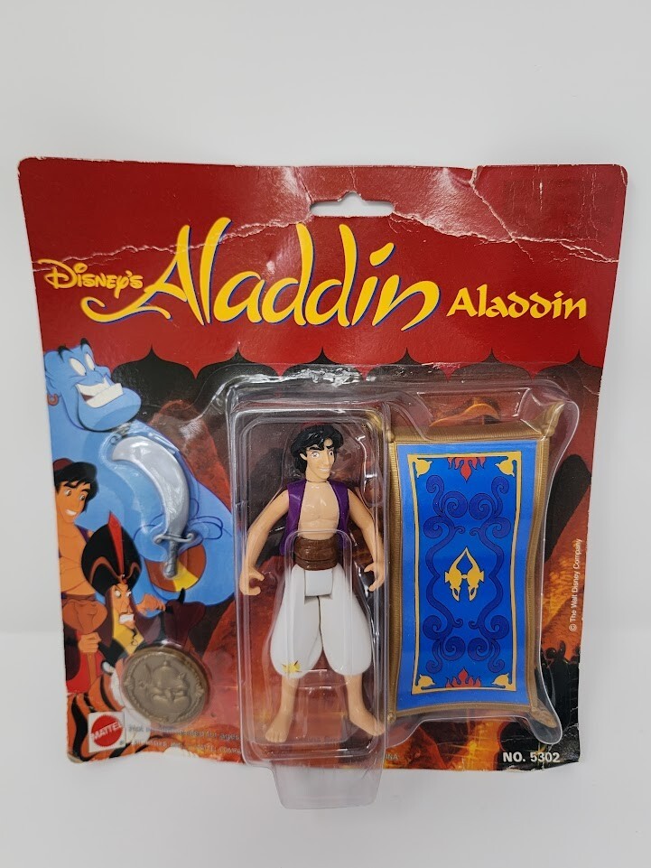Disney - 1992取り扱い終了　アラジン　マテル社　ヴィンテージトイ　フィギュアロット Disney - 1992取り扱い終了 アラジン マテル社 ヴィンテージトイ