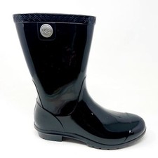 UGG Sienna Black Womens Waterproof Rubber Out...
