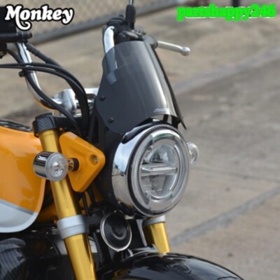 Wind Shield For Honda Monkey 125 Monkey125 Black Abs Plastic Cover