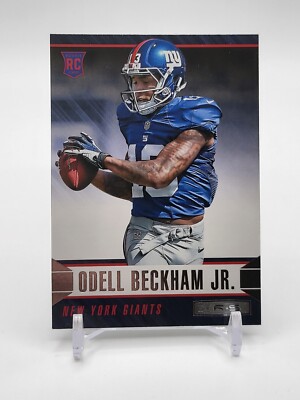 Odell Beckham JR ROOKIE CARD 2014 Panini Rookies & Stars #176 NY Giants ...