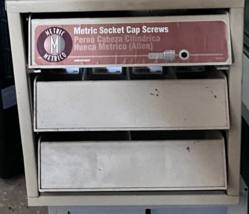 Organizador de acero de 3 cajones Hillman Hardware cabina más grande vacío - Imagen 3 de 12