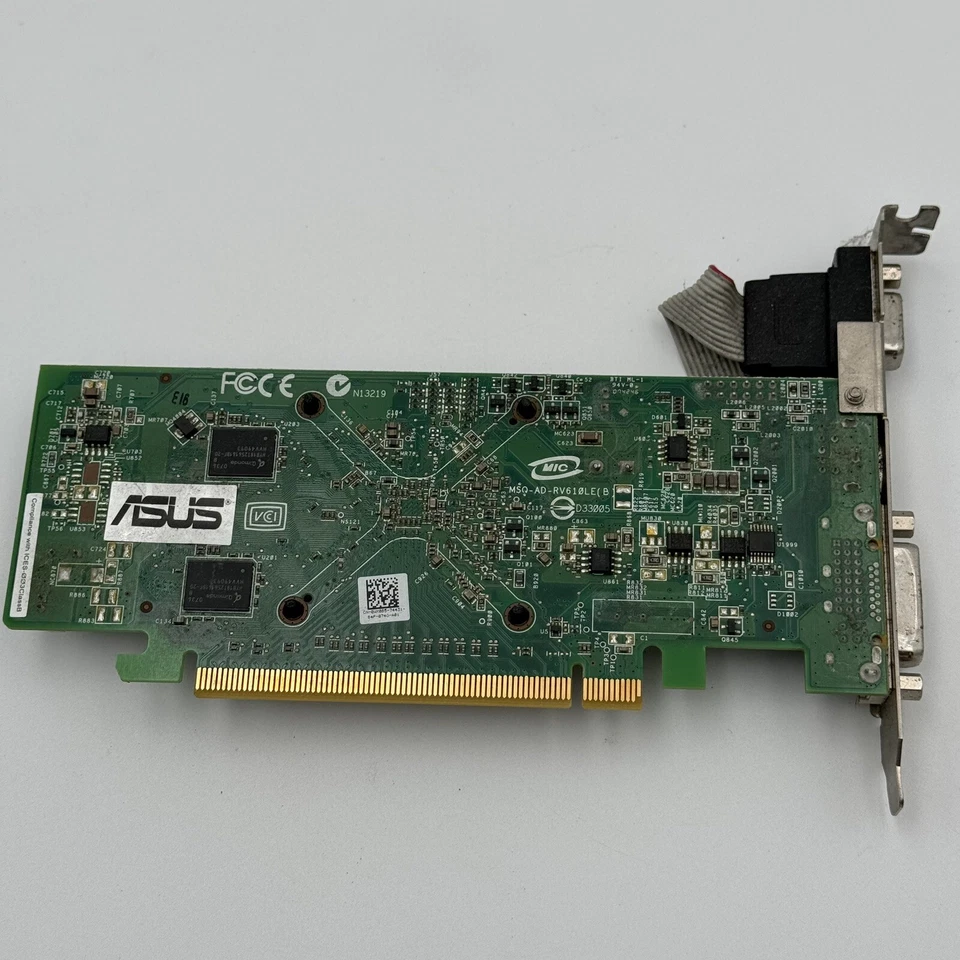 Asus ATI Radeon HD 2400 Pro 128MB PCI-E Graphics Card- AD-RV610LE Untested - Image 4 of 4