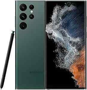 Samsung Galaxy S22 Ultra SM-S908U AT&T Only 128GB Green Good Samsung Galaxy S22 Ultra SM-S908U AT&T Only 128GB Green Good
