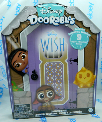 Disney Doorables Wish - 9 Exclusive Figures - Collection Peek New Sealed