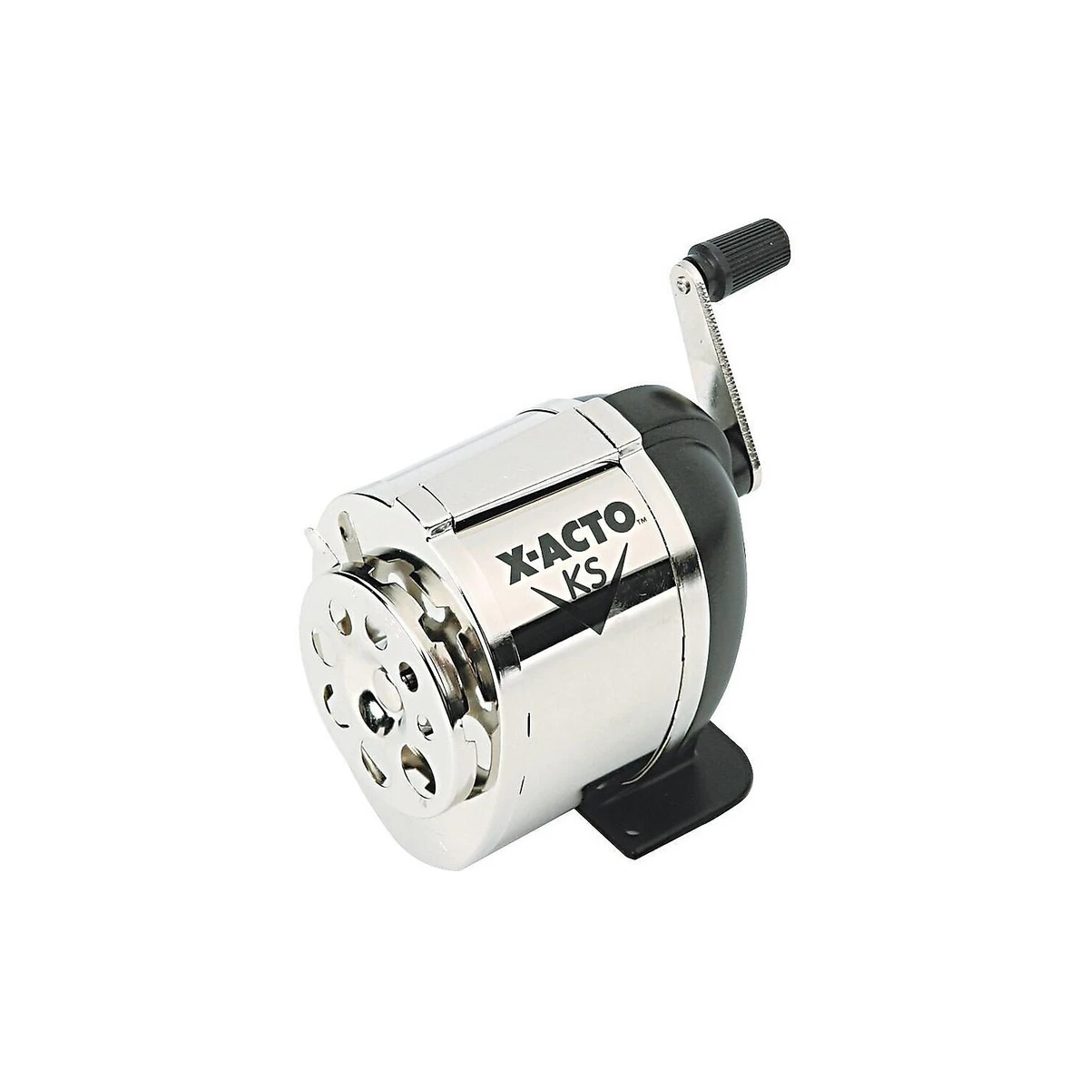 X-Acto 1031 KS Manual Classroom Pencil Sharpener, Silver