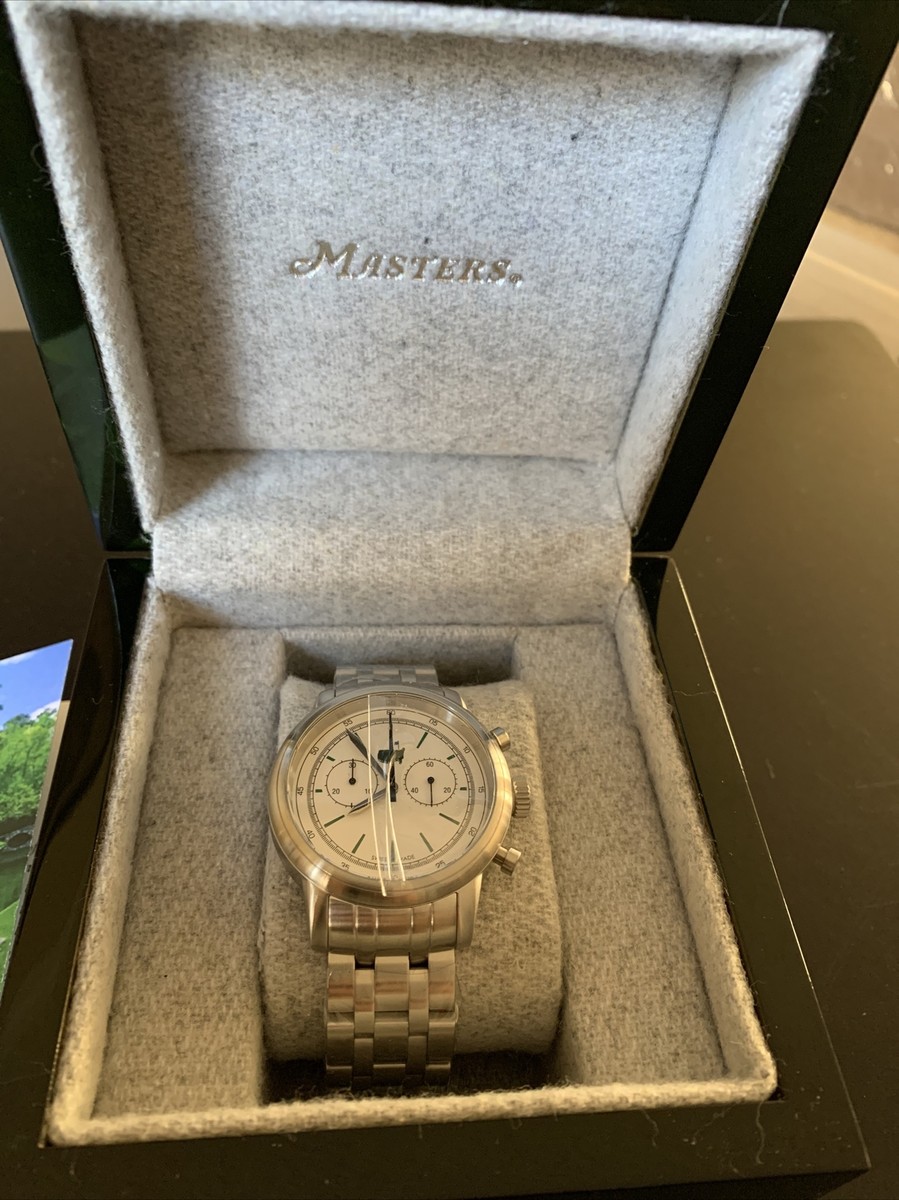 Augusta National Golf Masters 2020 Stainless Steel Watch NEW