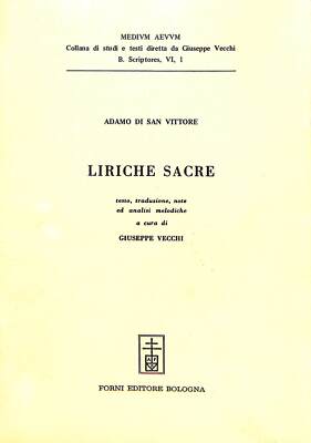 Liriche sacre, Adamo di San Vittore, Forni 1969