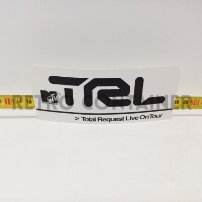 Trl Sticker Adesivo Vintage Sticker Aufkleber 80's - MTV TRL On Tour RIF. L-5 | eBay