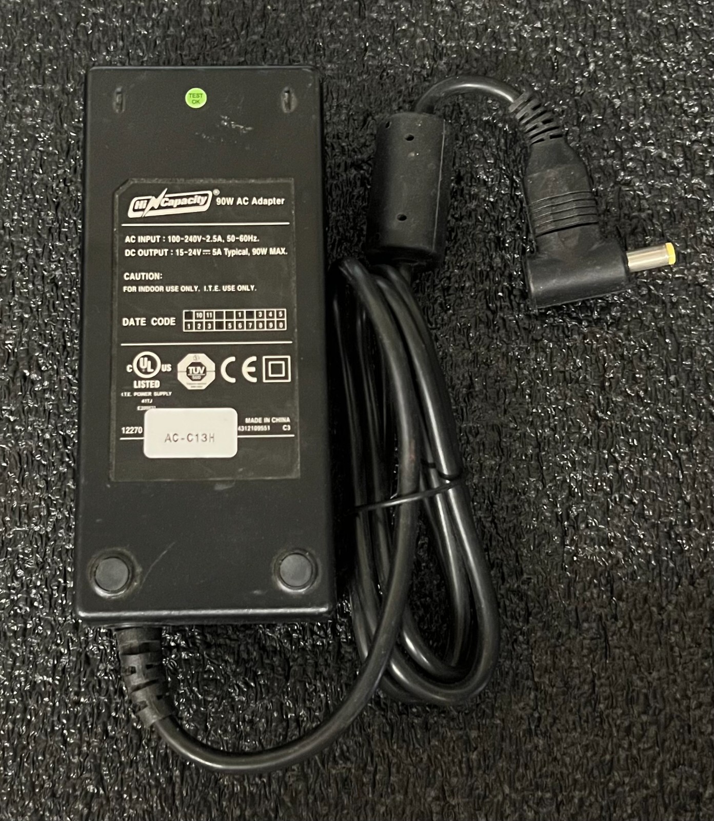 Hi Capacity AC Adapter 90W (AC-C13H) | eBay