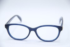 NEW ALEXANDER MCQUEEN AM 0074O 004 BLUE GOLD AUTHENTIC FRAMES EYEGLASSES 52-16