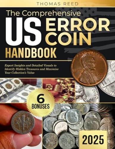 The Comprehensive US Error Coins Handbook: información de expertos e imágenes detalladas Foto 2 de 3