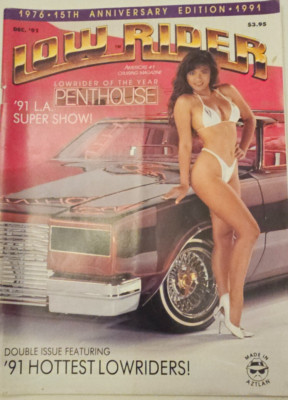 Vintage Lowrider Magazine DECEMBER 1991 - Read description - VIntage