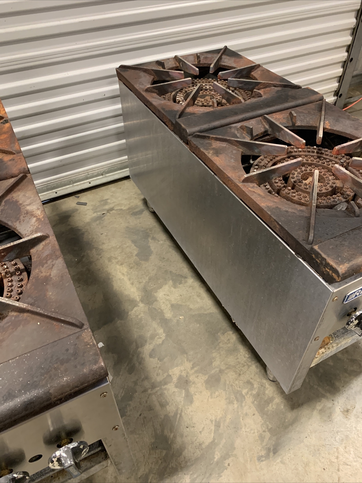 Lot of 2 TurboAir Radiance Range TASP18D 4 Burners Stock Pot Natural