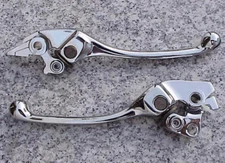 Honda Shadow VT 1100 Valkyrie VTX 1800 ADJUSTABLE CHROME BRAKE & CLUTCH LEVERS