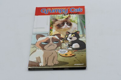 The Misadventures of Grumpy Cat and Pokey HARDBACK VHTF RARE OOP RIP FAST SHIP