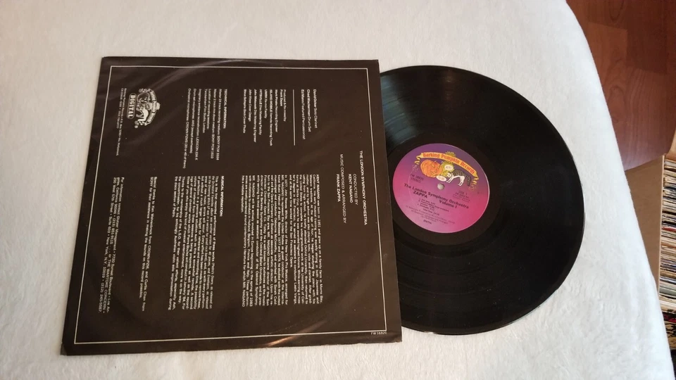 FRANK ZAPPA Kent Nagano The London Symphony Orchestra Volume 1 VINYL LP NM/VG+ — 第 3/4 张图片