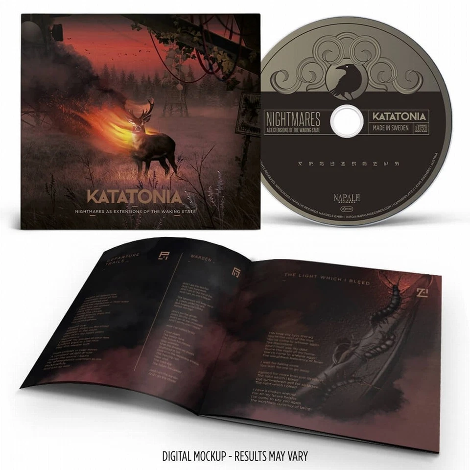 KATATONIA Nightmares as Extensions of the Waking State CD Digipack 2025 - Bild 2 von 2